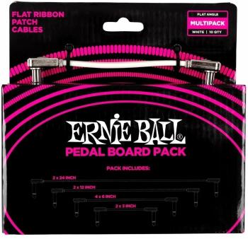 Ernie Ball P06387 15 cm-30 cm-60 cm-7,5 cm Zalomený - Zalomený Patch kábel