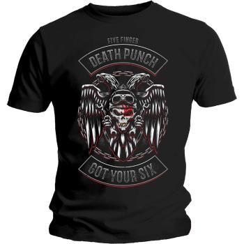 Five Finger Death Punch tričko Biker Badge  one_size