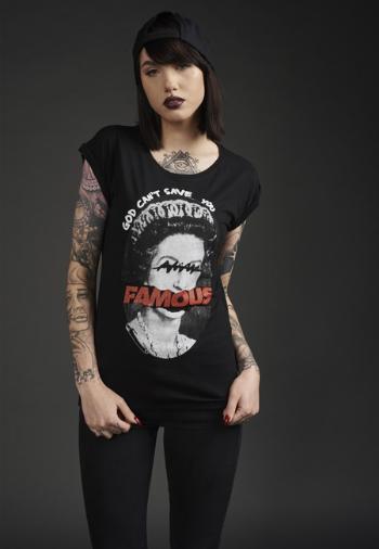 Urban Classics Ladies God Cant Save Tee black - M