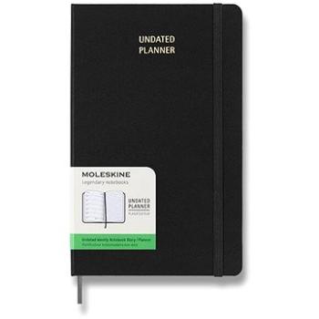 Moleskine 2024 UNI L, tvrdé dosky, čierny (DUNDB12WN3)