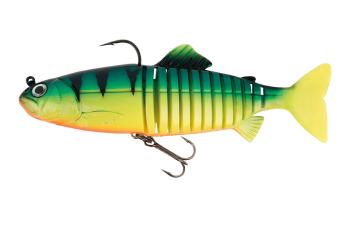 Fox rage gumová nástraha replicant jointed uv firetiger - 18 cm 80 g