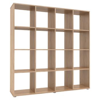KONDELA Sarah regál dub artisan
