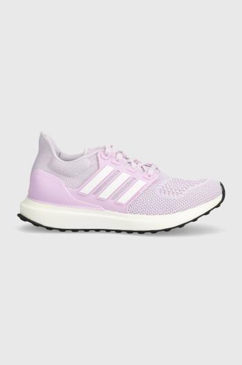 Detské tenisky adidas UBOUNCE DNA J fialová farba