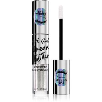 L.A. Girl Cosmetics Dream Glitter trblietavé tekuté očné tiene odtieň Iridescent Dream 4 ml