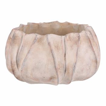 Betónový obal na kvetináč L, sivá, 30 x 17 cm, 30 cm