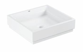 Umývadlo na dosku GROHE Cube Ceramic 50x47 cm alpská biela 3948100H
