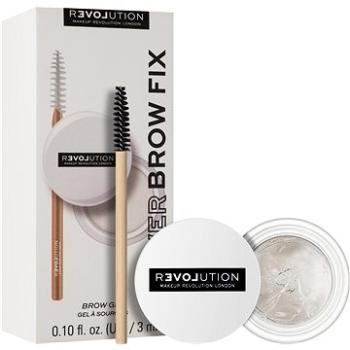 REVOLUTION RELOVE Power Brow Fix Clear 3 ml (5057566555357)