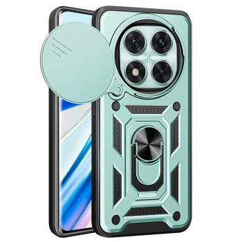 RING CAMERA Kryt s držiakom pre Xiaomi Redmi Note 14 Pro 5G / Poco X7 zelený