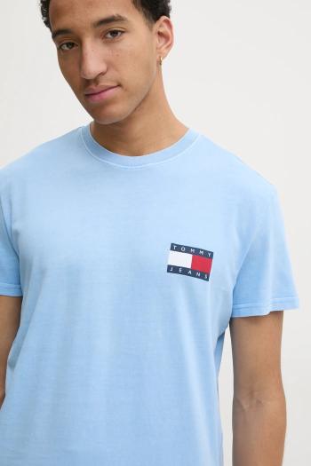 Tričko Tommy Jeans pánske, s potlačou, DM0DM20346