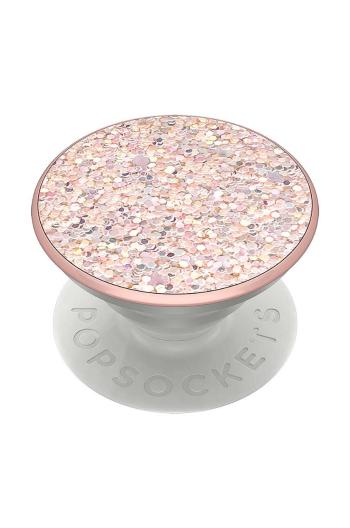 Držiak na telefón a stojan Popsockets Sparkle Rose