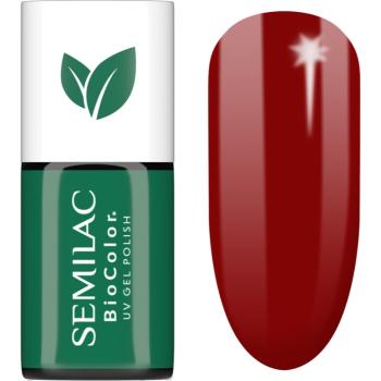 Semilac UV Hybrid BioColor gélový lak na nechty s použitím UV/LED lampy odtieň 721 Red Roses 7 ml
