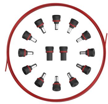 D'Addario XPND Cable Kit 3 m Napájací kábel