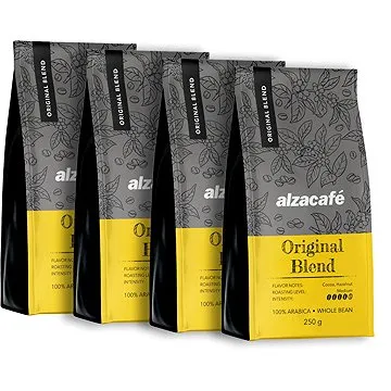 AlzaCafé, zrnková, 4× 250 g (ALZcafe03)