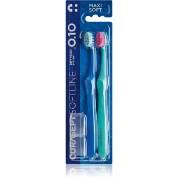 Curasept Softline 0.10 Maxi Soft 2Pack zubná kefka 2 ks