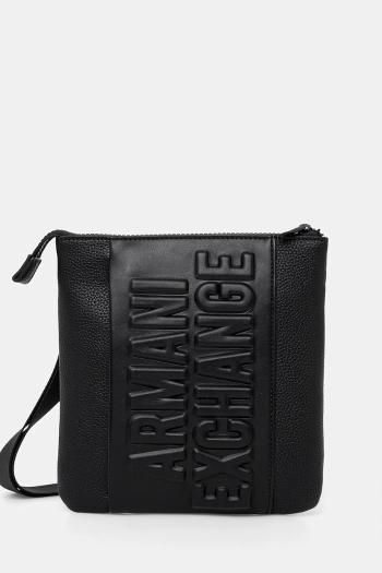 Malá taška Armani Exchange čierna farba, XM001623 AF17211
