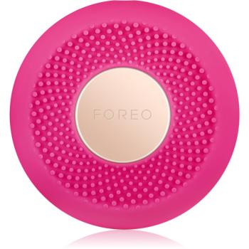 FOREO UFO™ mini 2 sonický prístroj pre urýchlenie účinku pleťovej masky cestovné balenie Fuchsia 1 ks