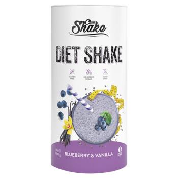 CHIA SHAKE Diétny koktail čučoriedka a vanilka 900 g