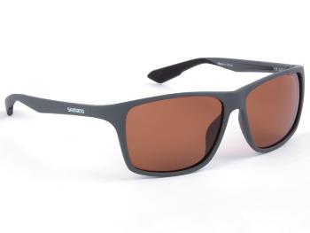 Shimano polarizačné okuliare eyewear matte dark grey & copper