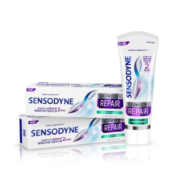 Sensodyne Clinical Repair Active Clean zubní pasta 2×75 ml