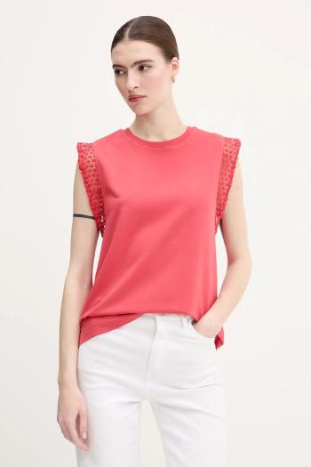 Top United Colors of Benetton ružová farba, 3IFVD10AC