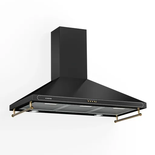 Klarstein Victoria 90, digestor, 90 cm, nástenný, 644,5 m³/h, LED, retro dizajn, slonovinový