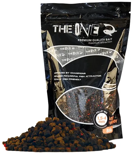 The one pellet mix krill a pepper 800 g - 1,5-4  mm