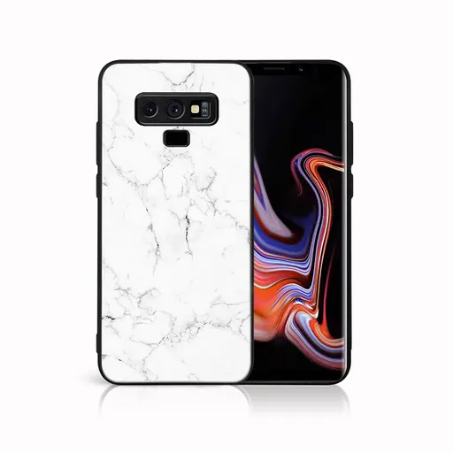 MY ART Ochranný obal pre Samsung Galaxy Note 9 WHITE MARBLE (144)