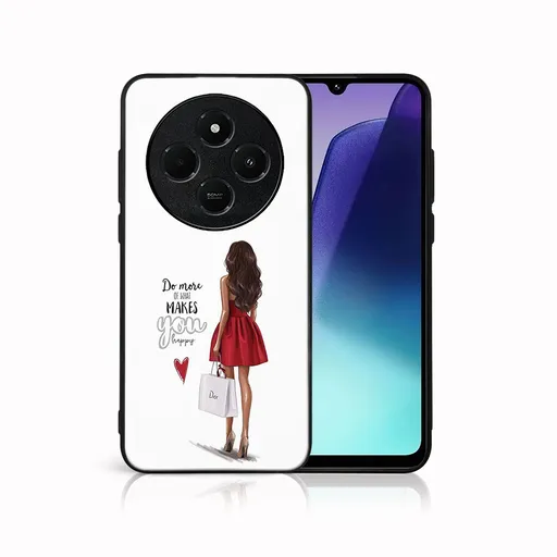 MY ART Ochranný kryt pre Xiaomi Redmi 14C / Poco C75 RED DRESS (137)