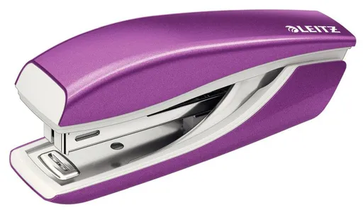 LEITZ Mini zošívačka NeXXt 5528, purpurová, box