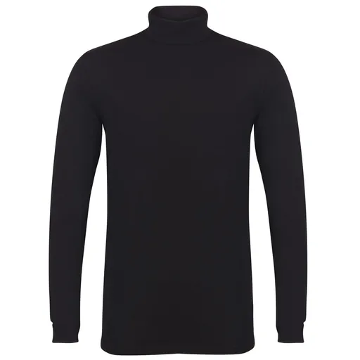 SF (Skinnifit) Pánsky rolák Feel Good - Čierna | 2XL