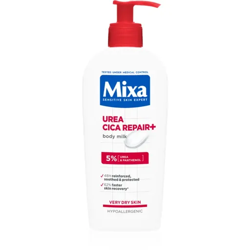 Mixa Urea Cica Repair+ telové mlieko pre veľmi suchú pleť 400 ml