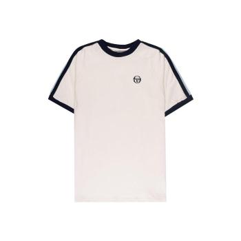 Sergio Tacchini  Hadow Ringer T-Shirt Gardenia  Tričká a polokošele Biela