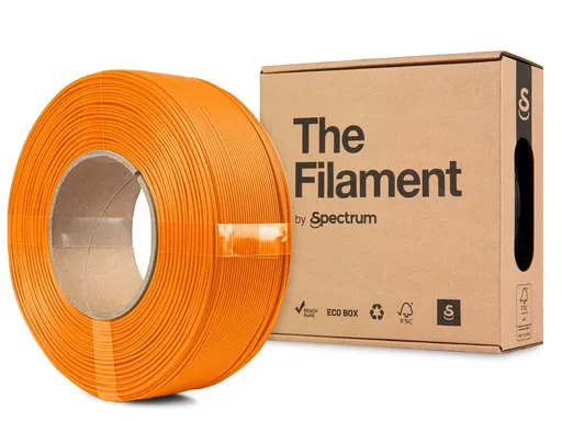 "The Filament" by Spectrum TF-24235, ReFill, PLA Lite, 1.75mm, ORANGE, 1kg