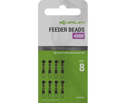 Korum montáž smokescreen feeder beads 4 mm