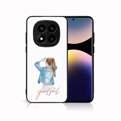 MY ART Ochranný kryt pre Xiaomi Redmi Note 14 Pro+ 5G GOOD GIRL (130)