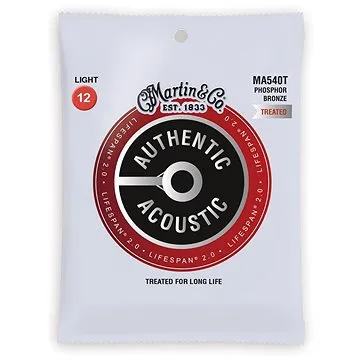 MARTIN Authentic Lifespan 2.0 92/8 Phosphor Bronze Light (HN199980)