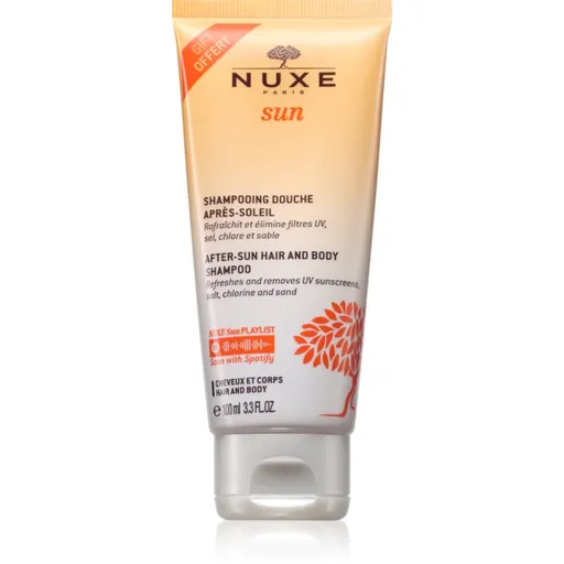 Nuxe Sun After-Sun Hair And Body Shampoo sprchový gél na telo a vlasy po opaľovaní 100 ml