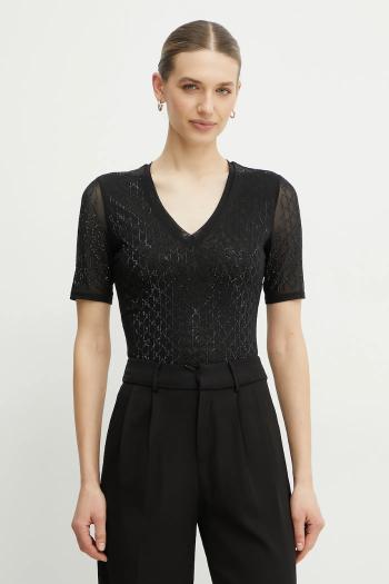 Tričko Marciano Guess ARIA dámske, čierna farba, 5RGP22 6311A