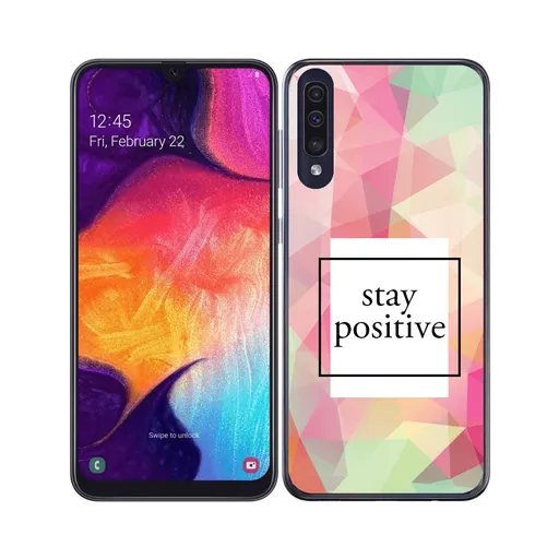 PROTEMIO MY ART Ochranný kryt Samsung Galaxy A50 POSITIVE (053)