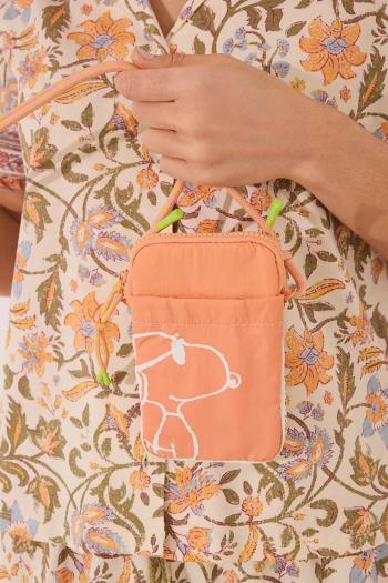 Obal na mobil women'secret SNOOPY oranžová farba, 1379716