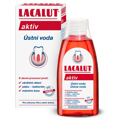 LACALUT Aktiv Ústná voda 300 ml