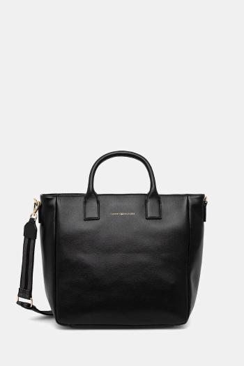Kabelka Tommy Hilfiger čierna farba, AW0AW17971