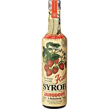 Kitl Syrob Jahodový s dužinou 500 ml (8595251001972)