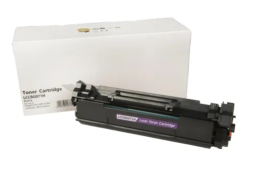 Kompatibilná tonerová náplň 5646C002, CRG071H, WITHOUT CHIP, 2500 listov pre tlačiarne Canon (Orink White Box), čierna