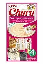 Churu Cat Recept na tuniaka s príchuťou kreviet 4x14g 3 + 1 ZADARMO