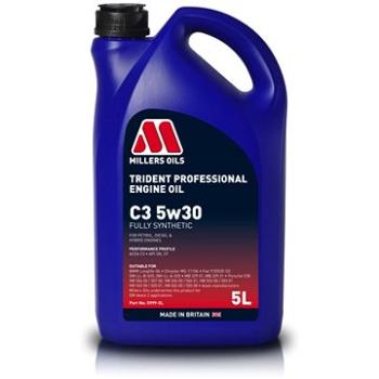 Millers Oils Plne syntetický motorový olej Trident Professional C3 5W-30 5l vhodný pre moderné benz. (59995)
