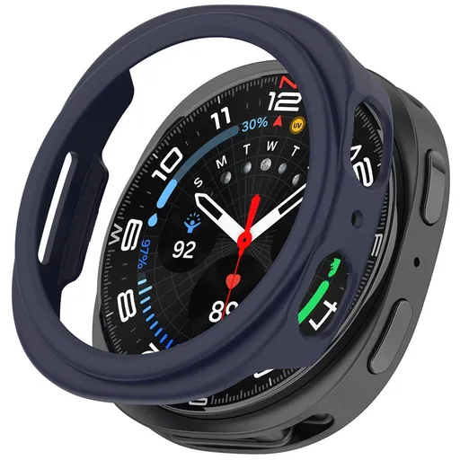 PC HALF COVER Plastový kryt Samsung Galaxy Watch8 40mm tmavomodrý