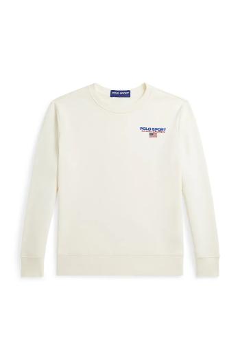 Detská mikina Polo Ralph Lauren béžová farba, jednofarebná, 323962116003