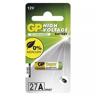GP Jednorazová alkalická batéria A27, 1-pack