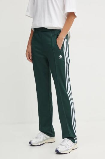 Tepláky adidas Originals zelená farba, vzorované, IY2226